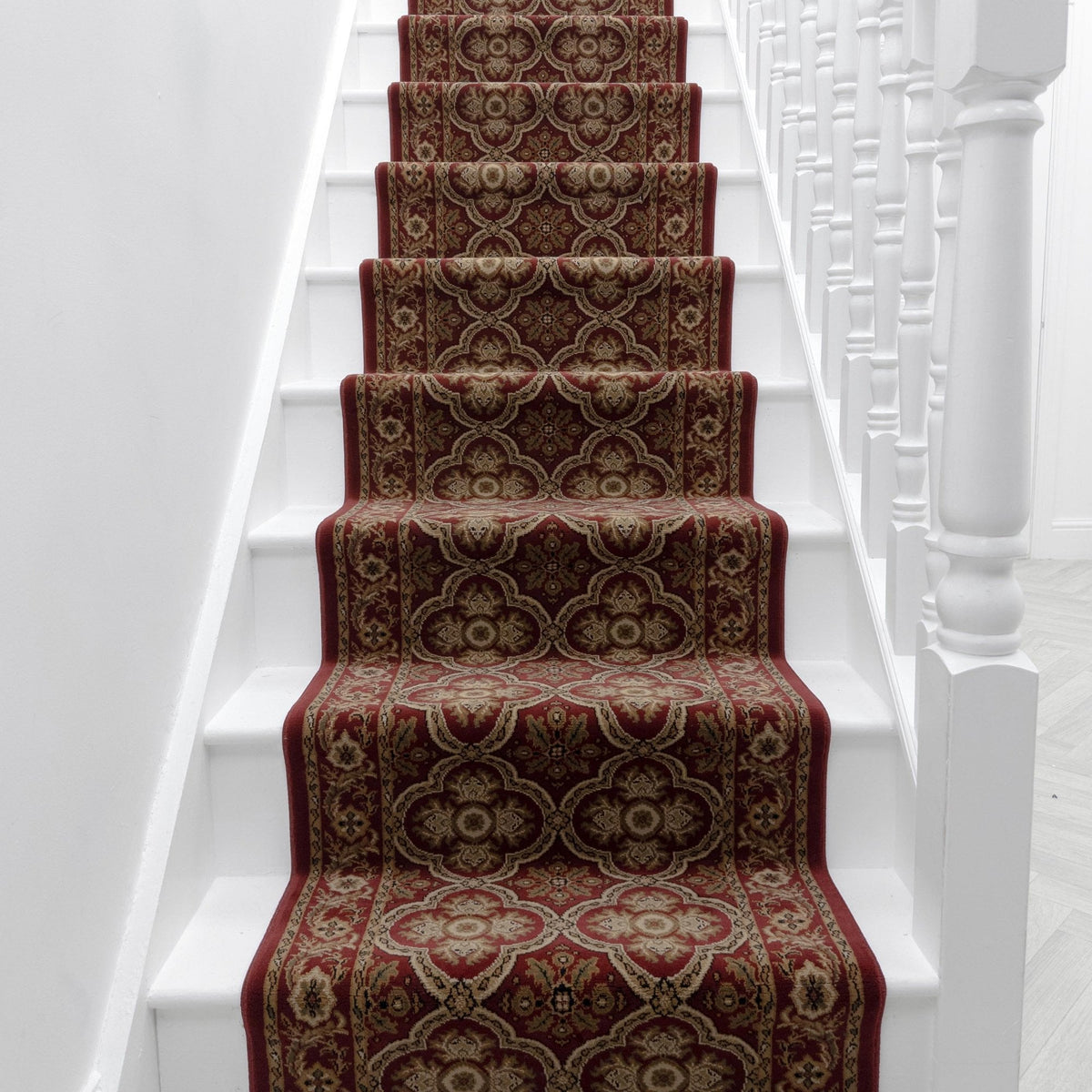 Dynasty Red Sui Stair Runner