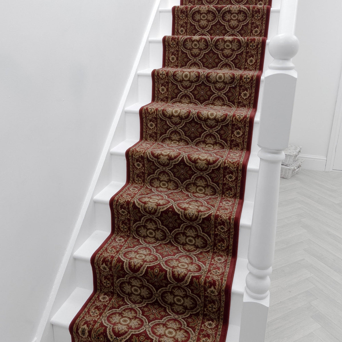 Dynasty Red Sui Stair Runner