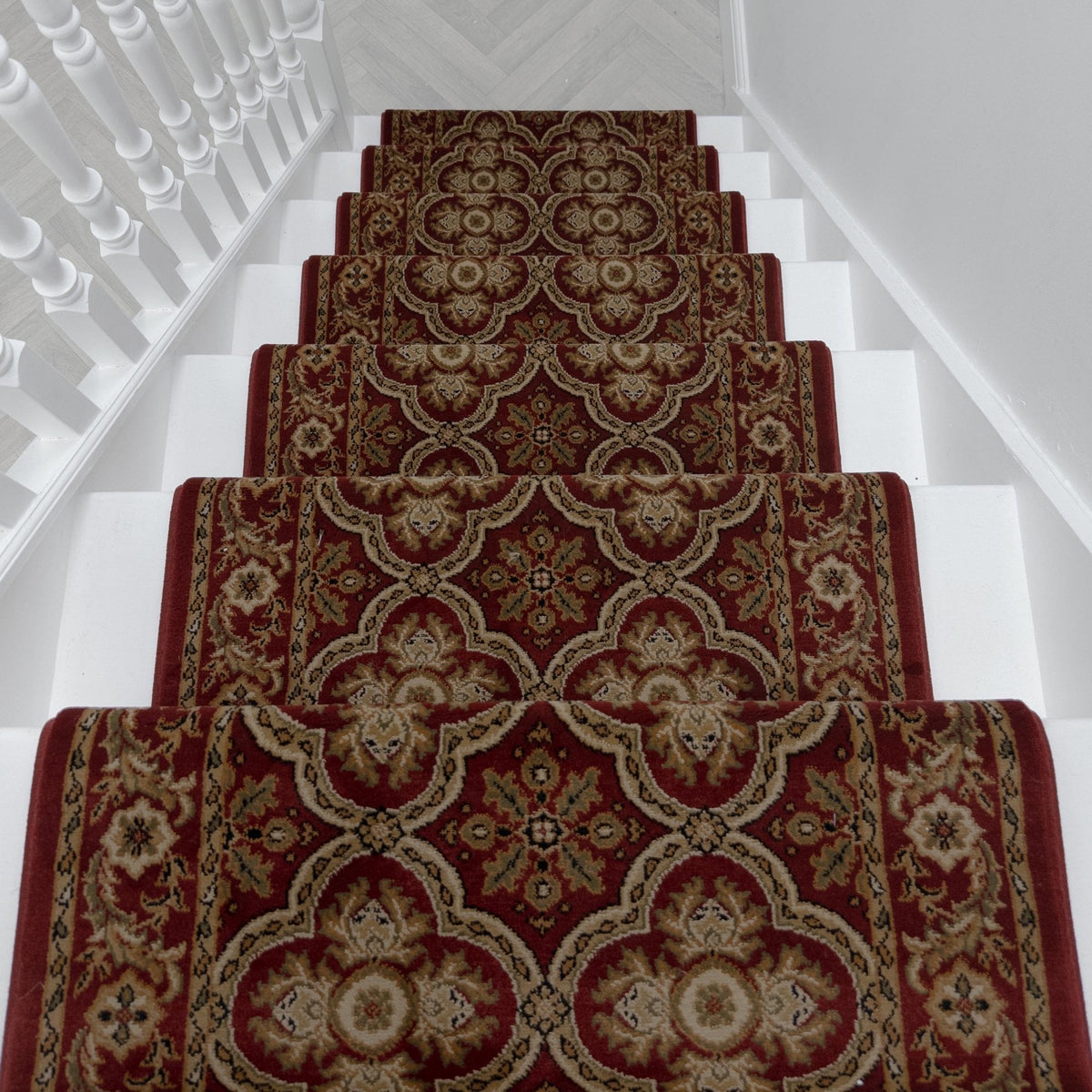 Dynasty Red Sui Stair Runner