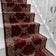 Elegance Cerise Stair Runner - 1ft / 2ft 2in