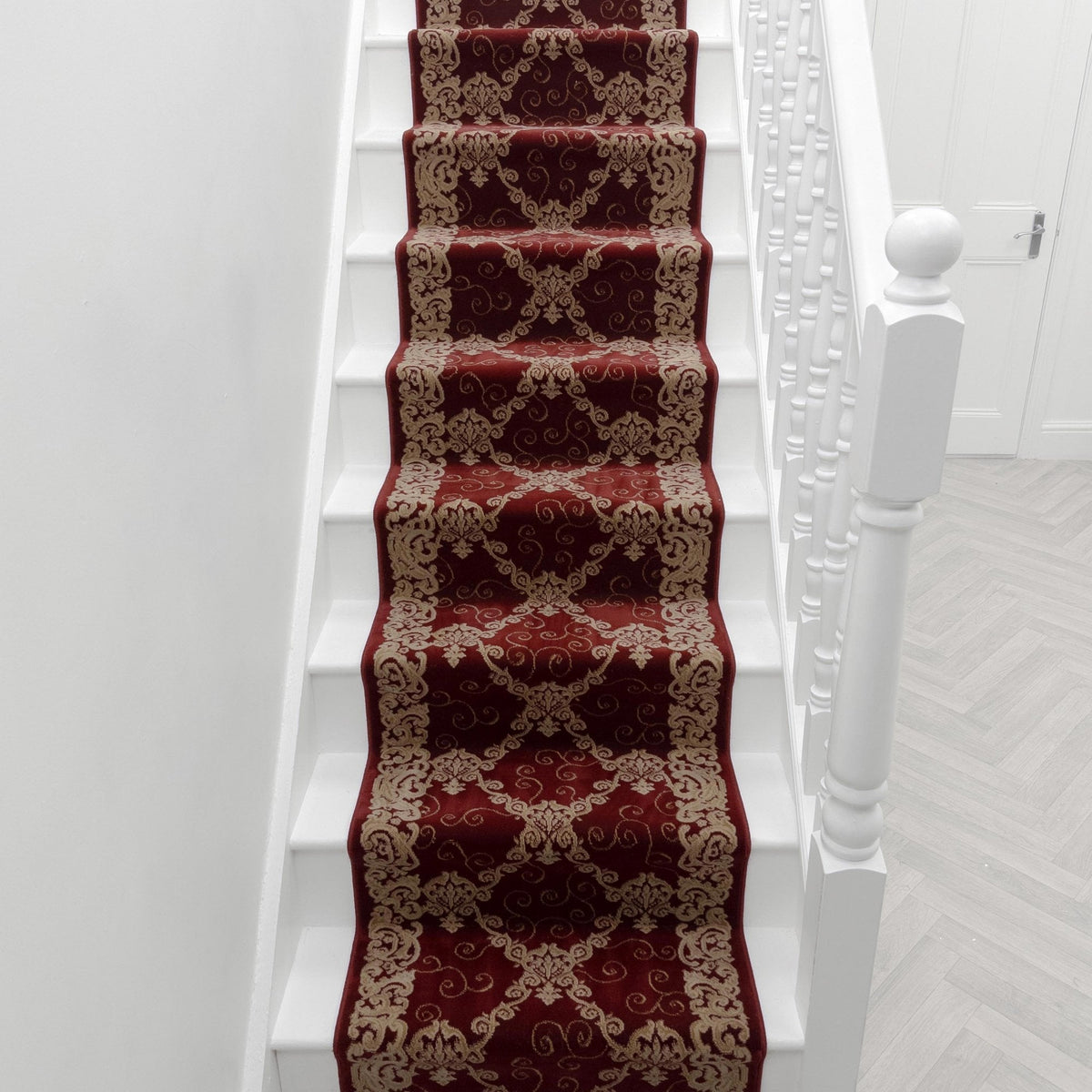 Elegance Cerise Stair Runner
