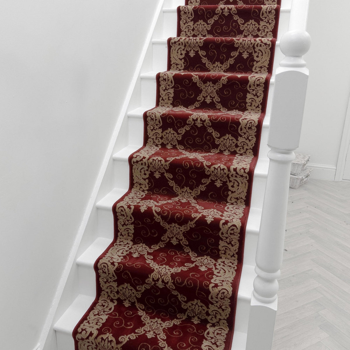 Elegance Cerise Stair Runner
