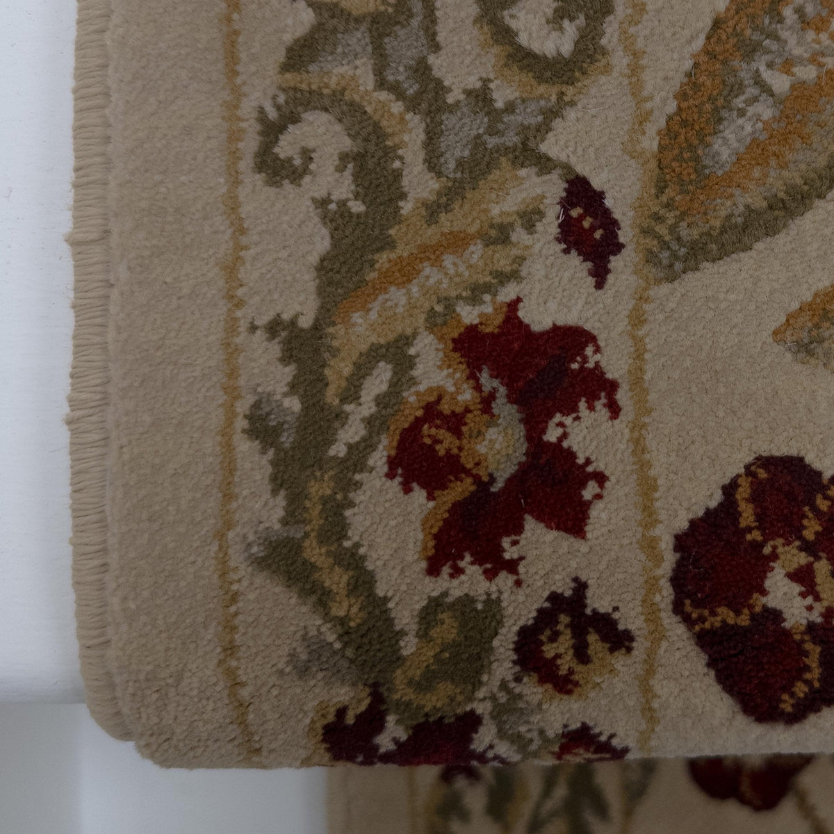 Incredible Antique Chiffon Stair Runner