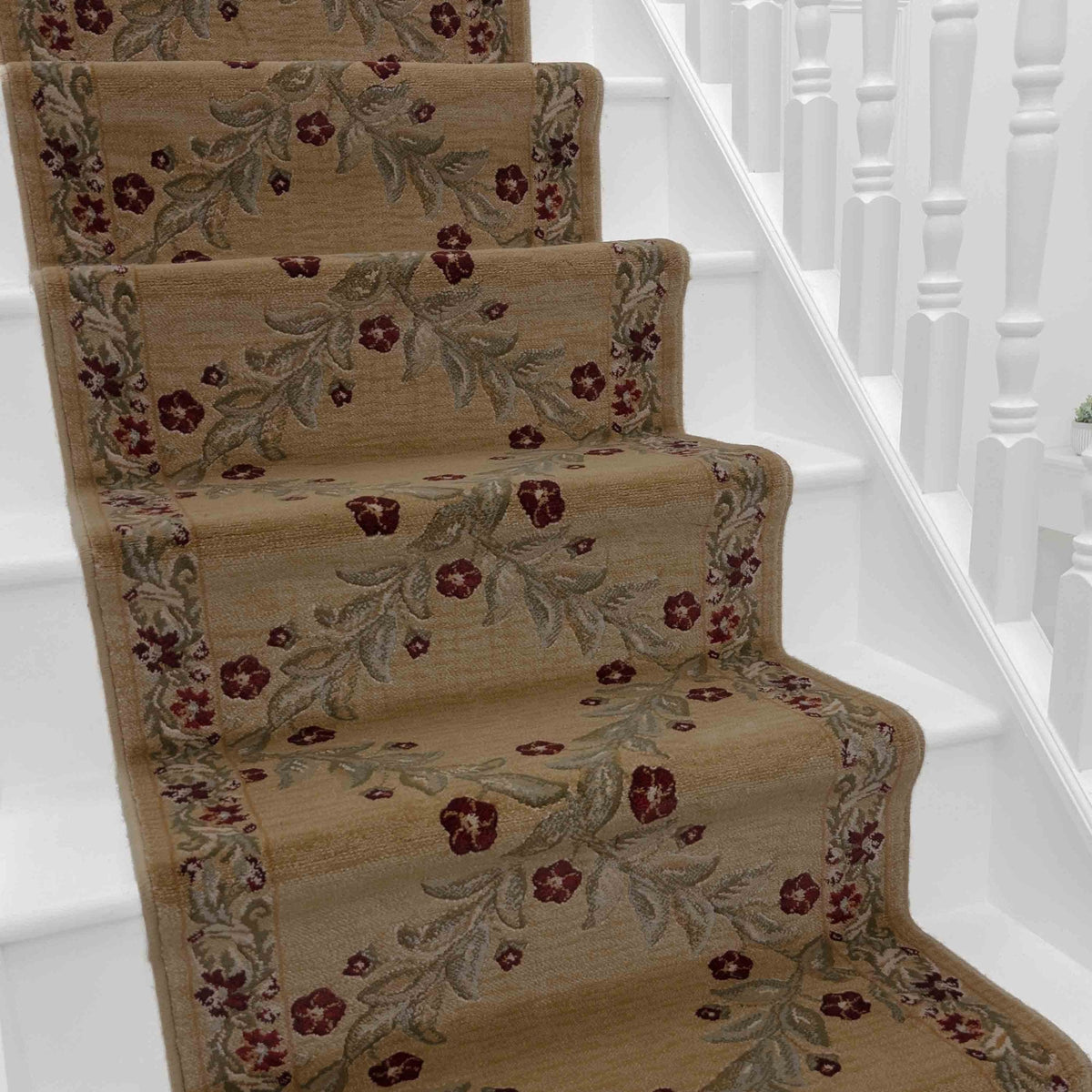 Incredible Quiet Gold Stair Runner