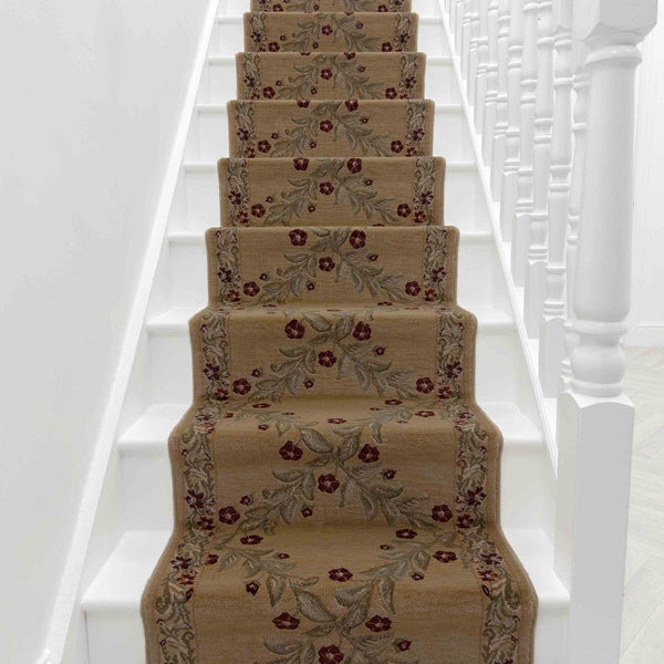 Incredible Quiet Gold Stair Runner