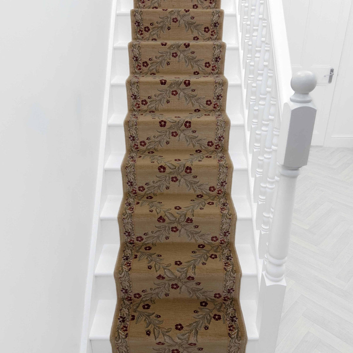 Incredible Quiet Gold Stair Runner