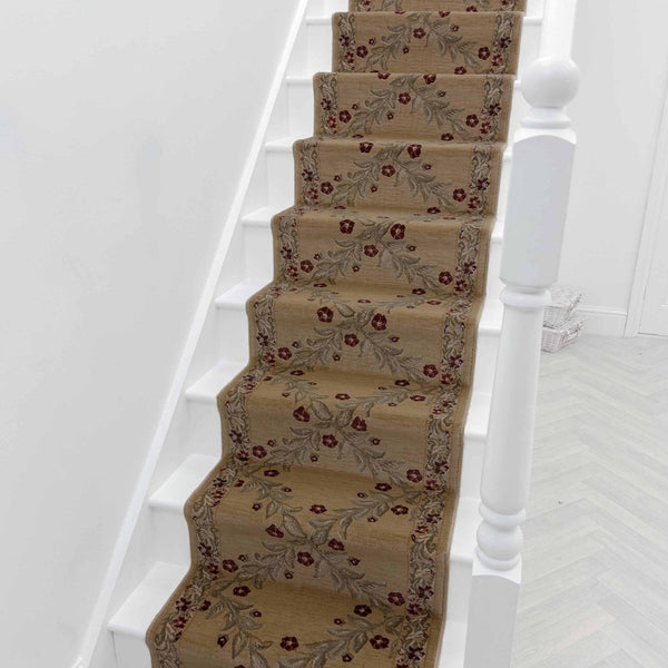 Incredible Quiet Gold Stair Runner
