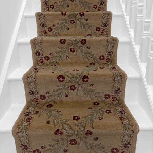 Incredible Quiet Gold Stair Runner