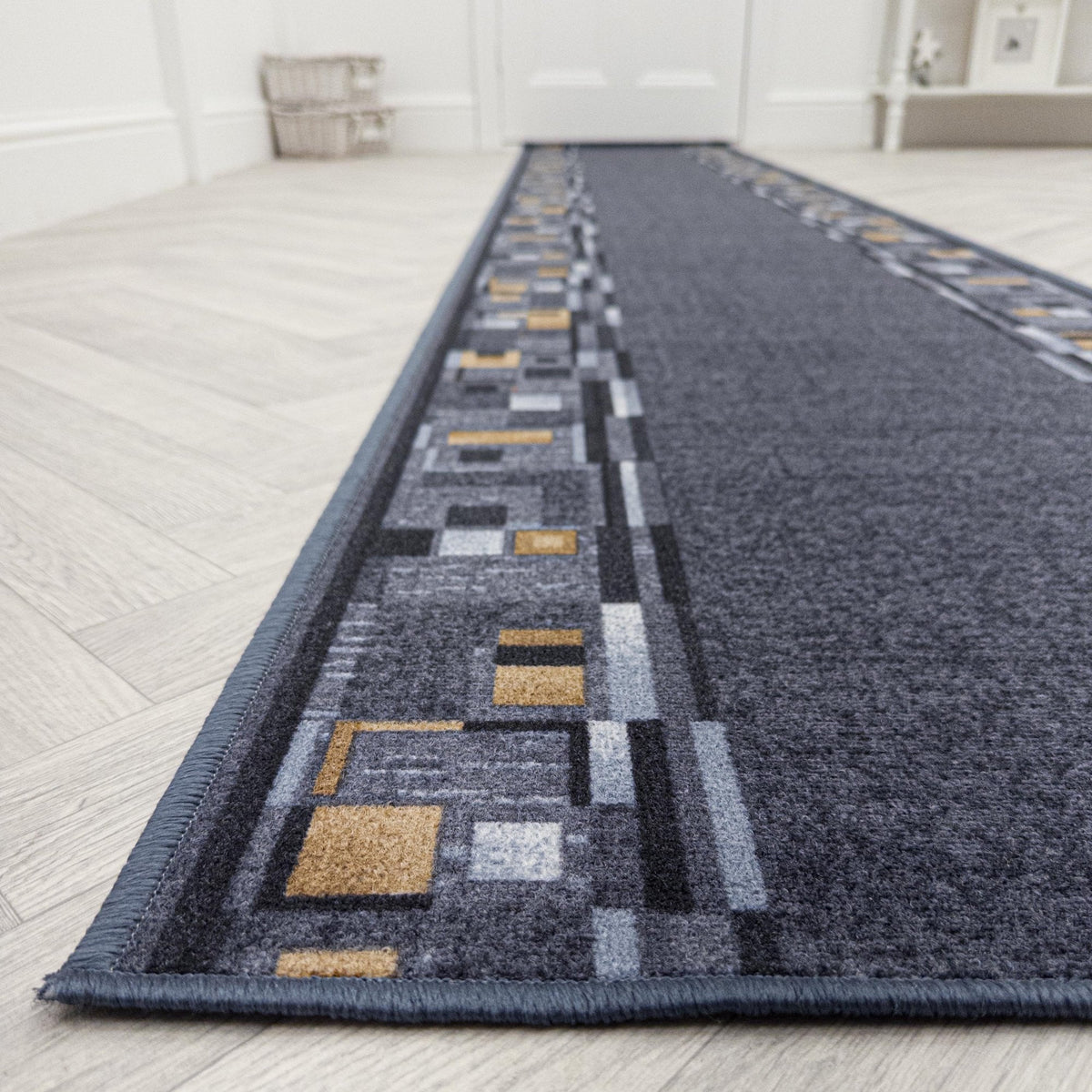 Bombay Graphite  Hall Runner