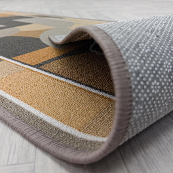 Malis Light Brown  Hall Runner
