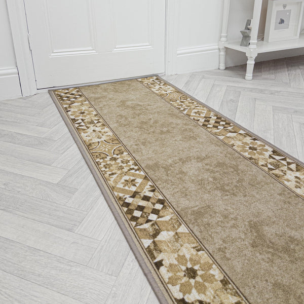 Murcia Light Brown  Hall Runner