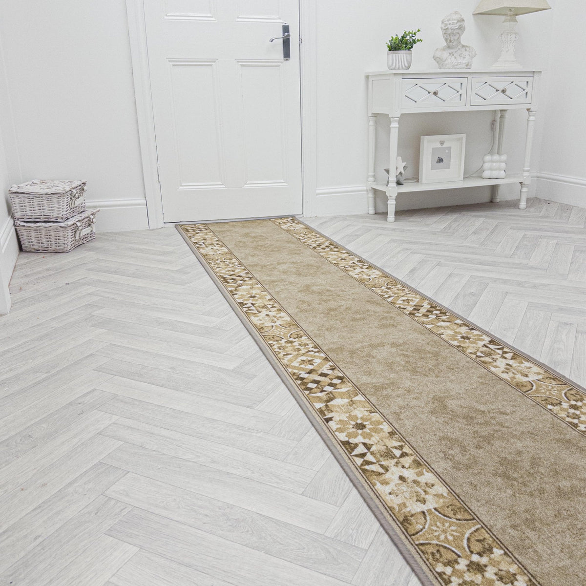 Murcia Light Brown  Hall Runner