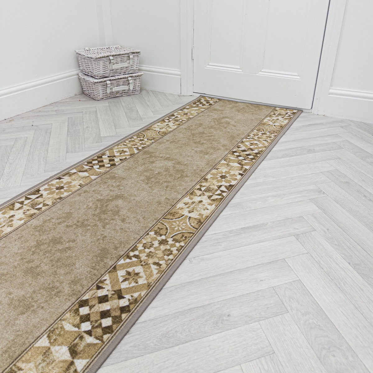 Murcia Light Brown  Hall Runner