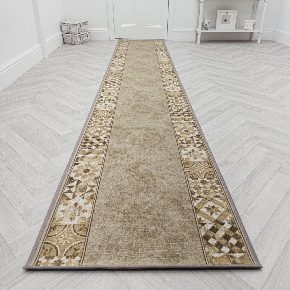 Murcia Light Brown  Hall Runner