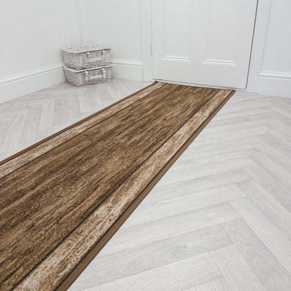 Rama Dark Brown  Hall Runner