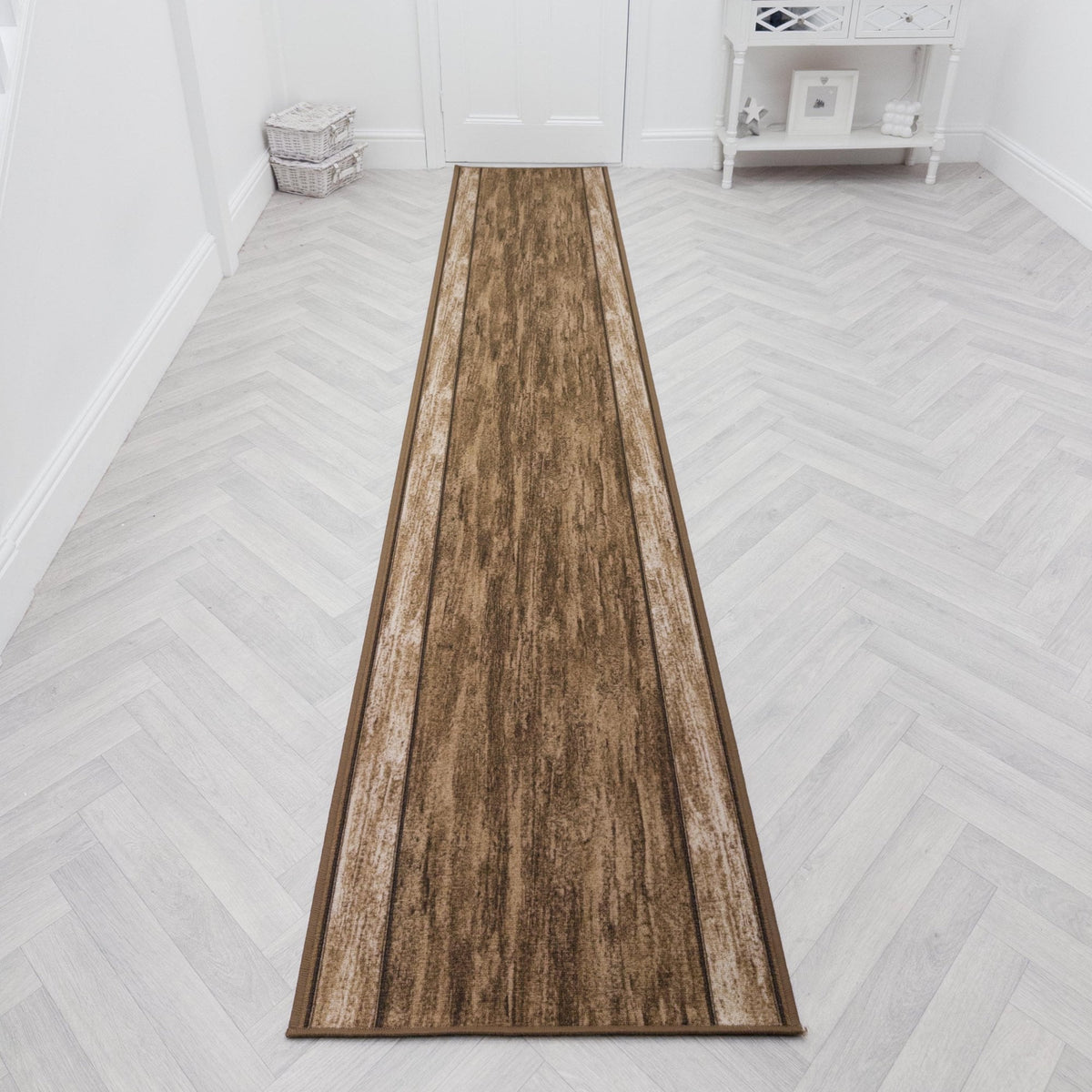 Rama Dark Brown  Hall Runner