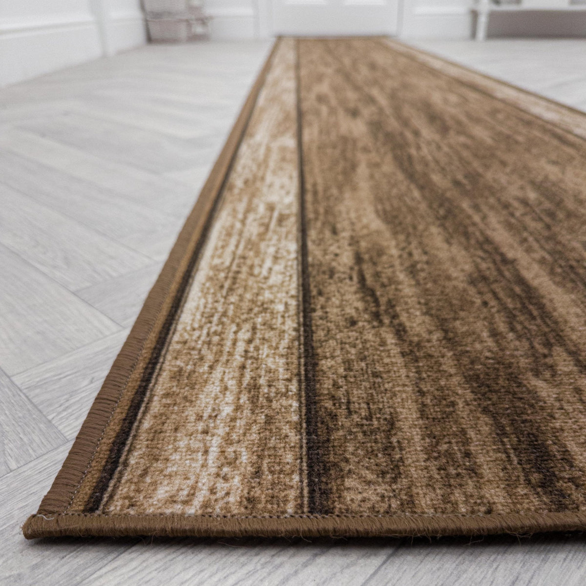 Rama Dark Brown  Hall Runner