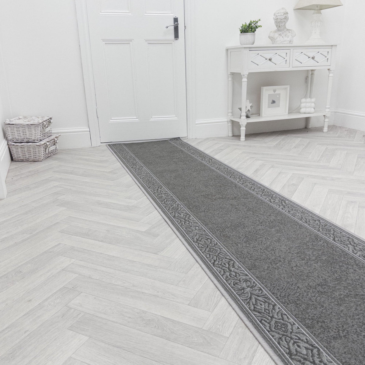 St Tropez Gray Hall Runner