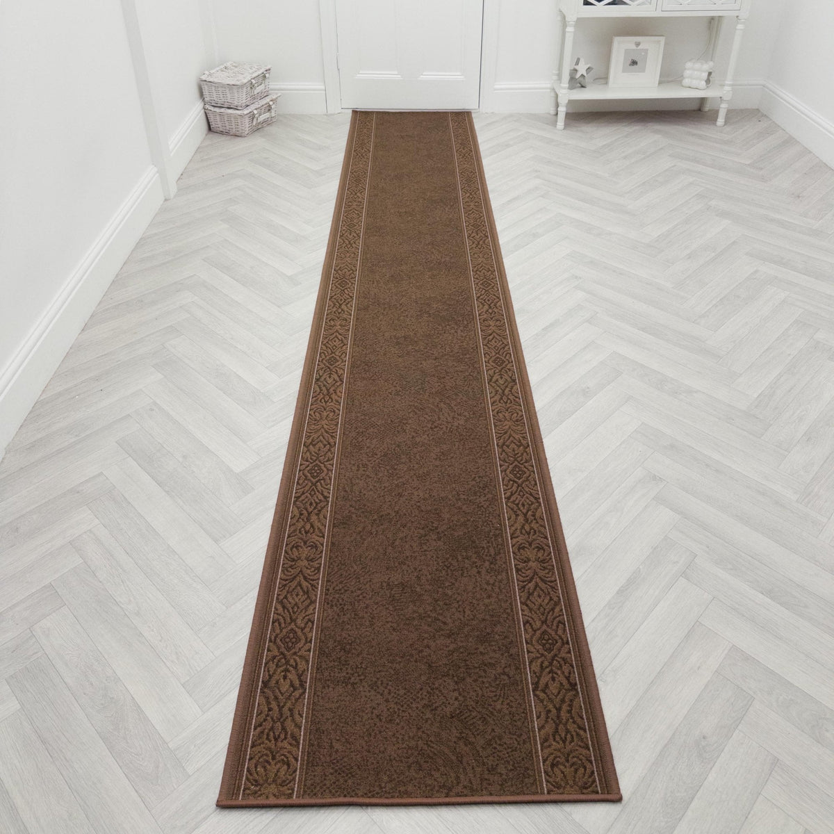 St Tropez Dark Brown Tapis de couloir