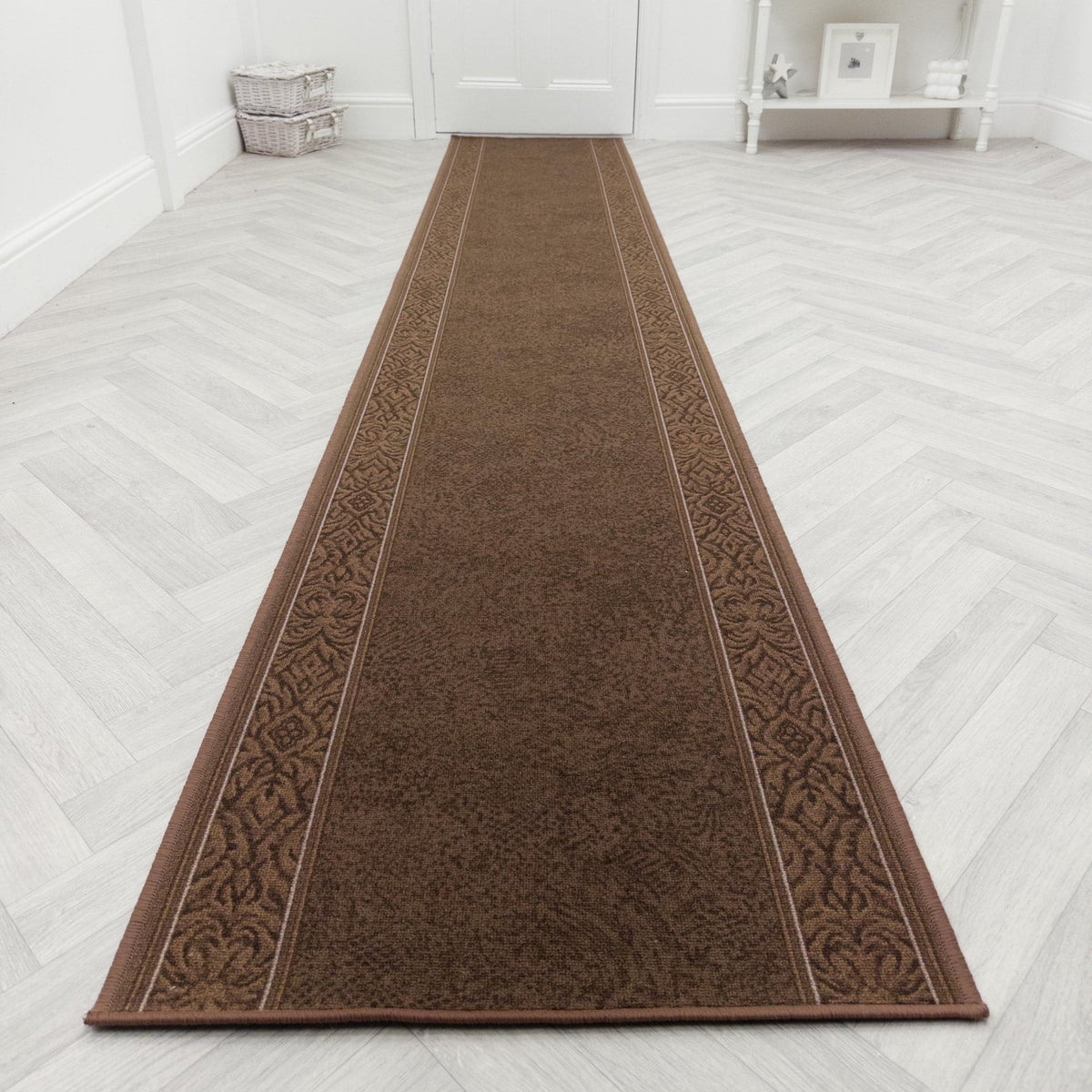 St Tropez Dark Brown Tapis de couloir