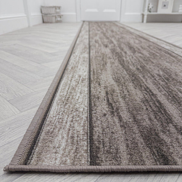 Rama Light Brown  Hall Runner