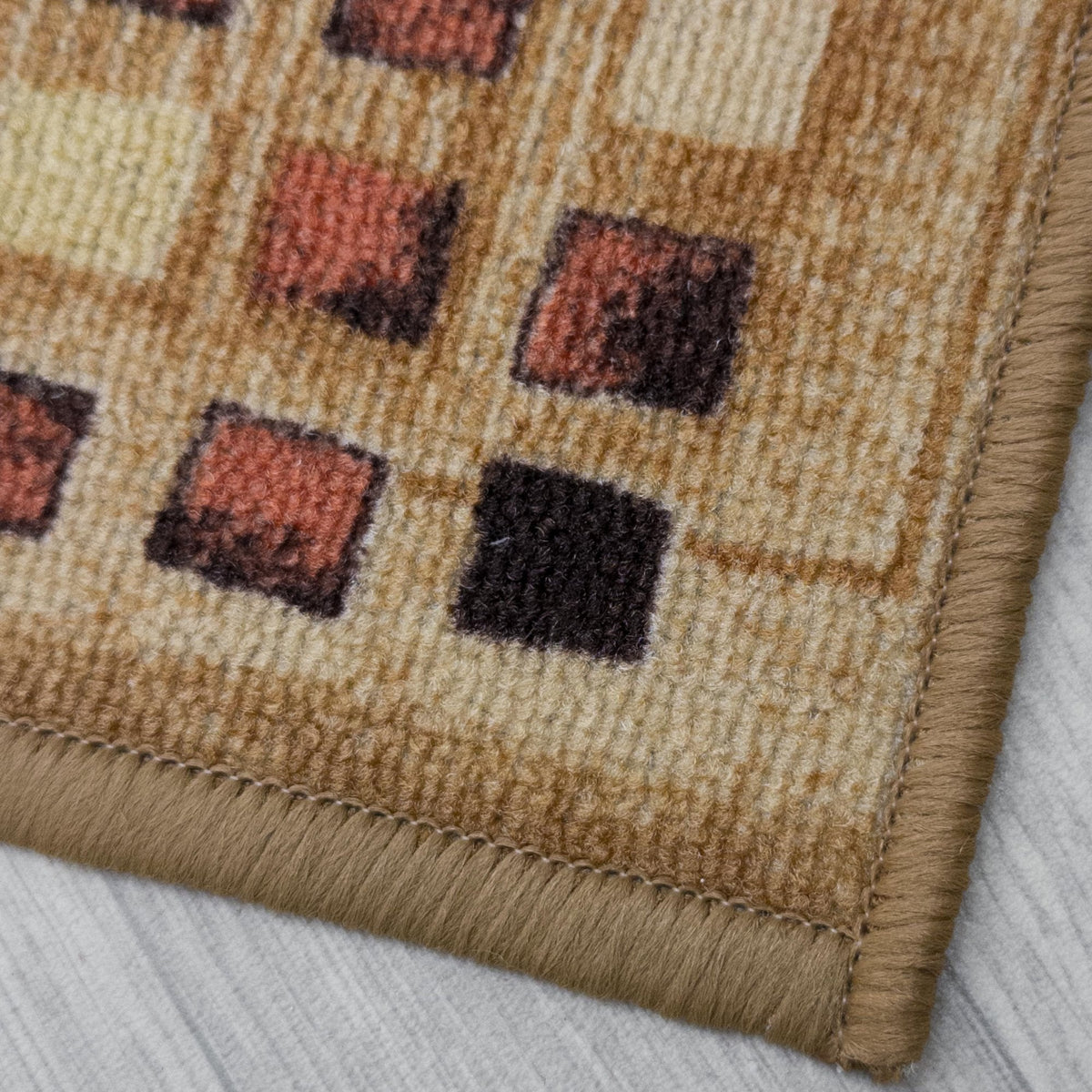Jena Beige Hallway Carpet Runner