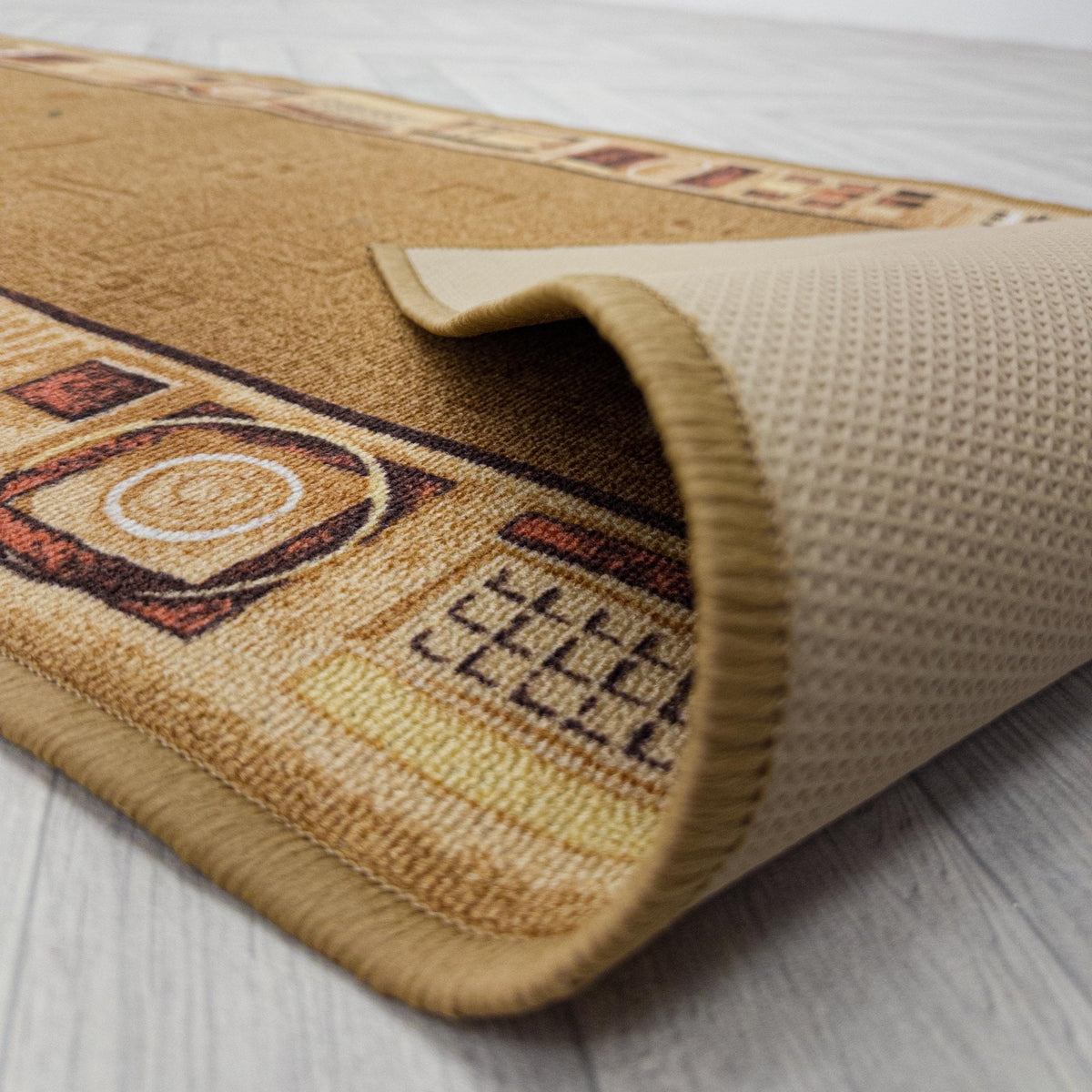 Jena Beige Hallway Carpet Runner