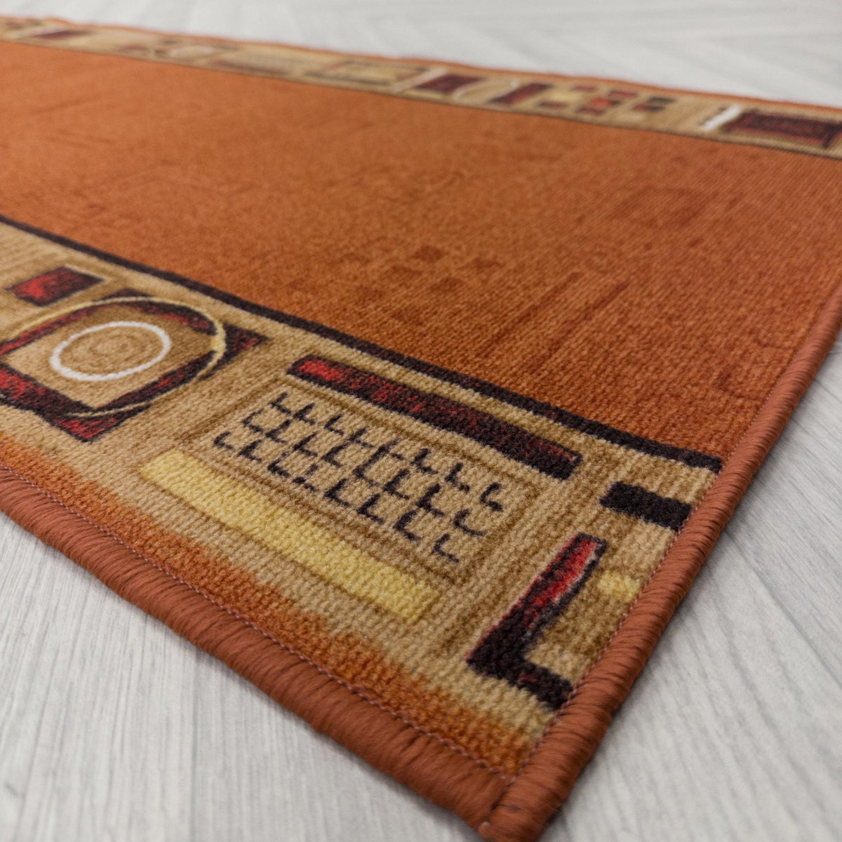 Jena Terre cuite Tapis de couloir