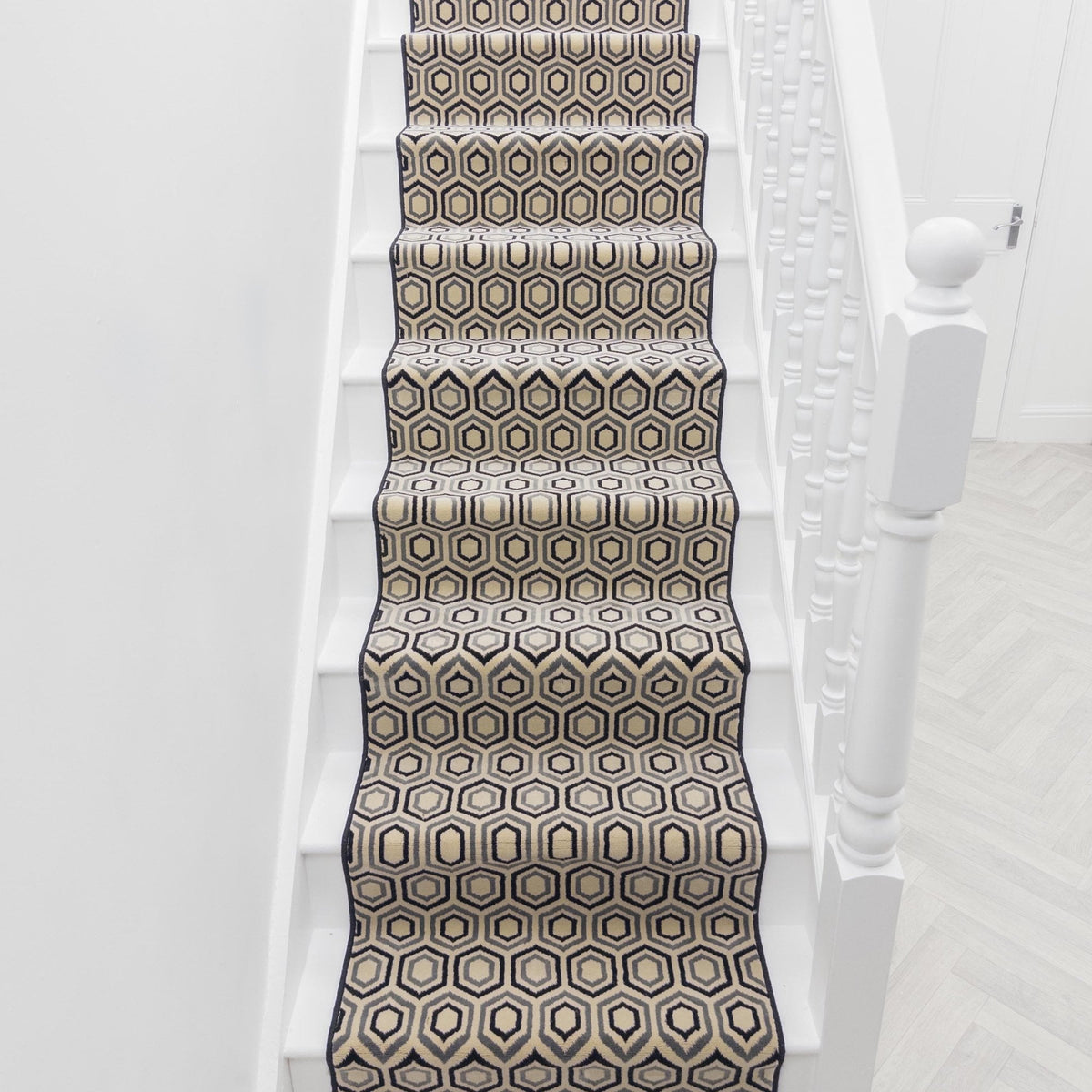 Regents Modern Penny Lane Stair Runner