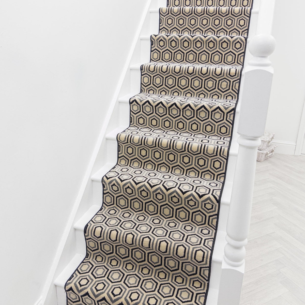 Regents Modern Penny Lane Stair Runner