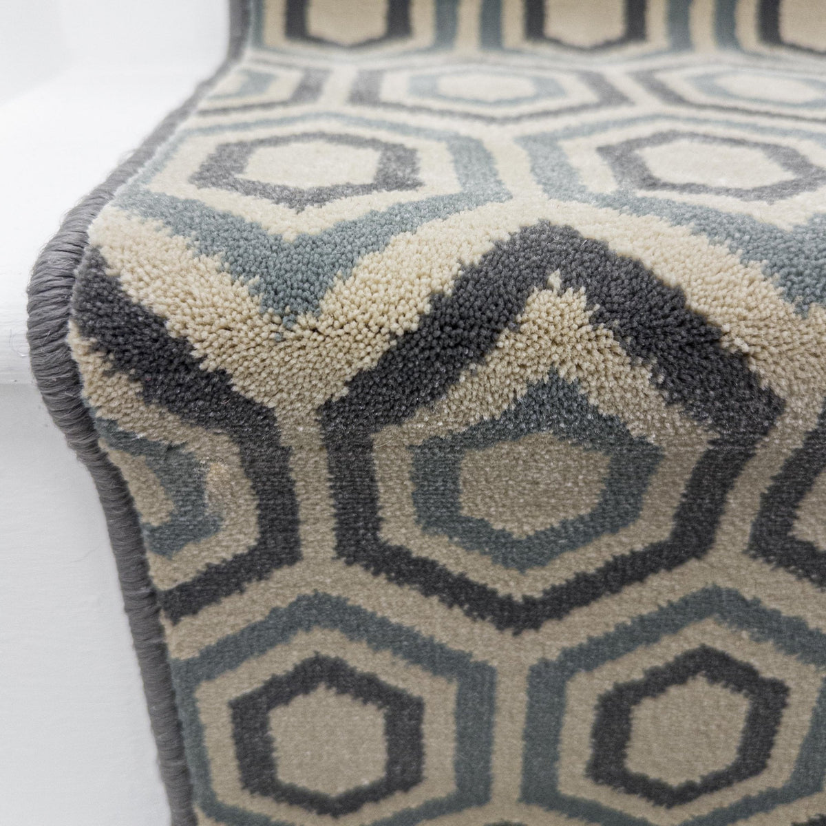 Regents Modern Blue Sky Stair Runner