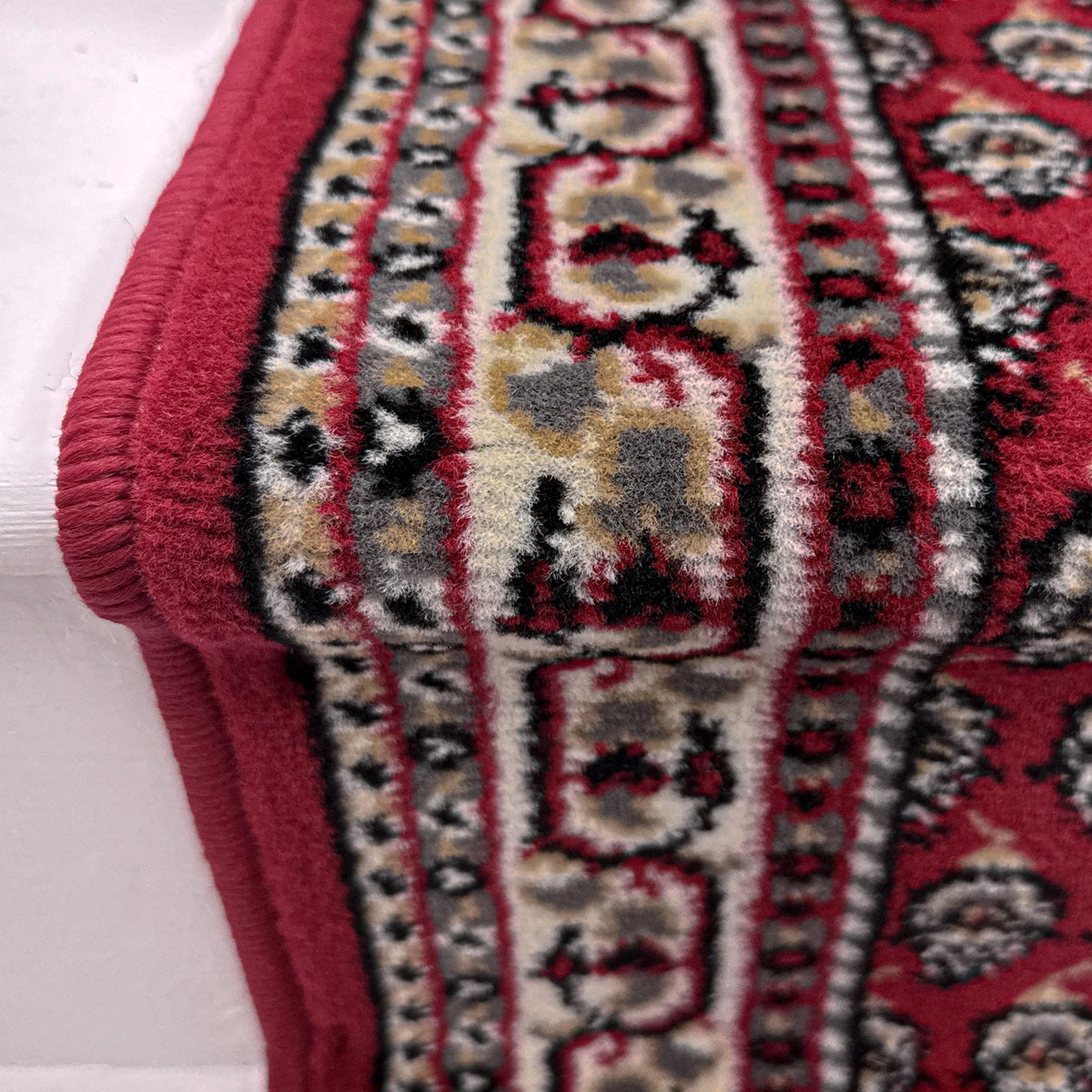 Peacock Red Stair Runner
