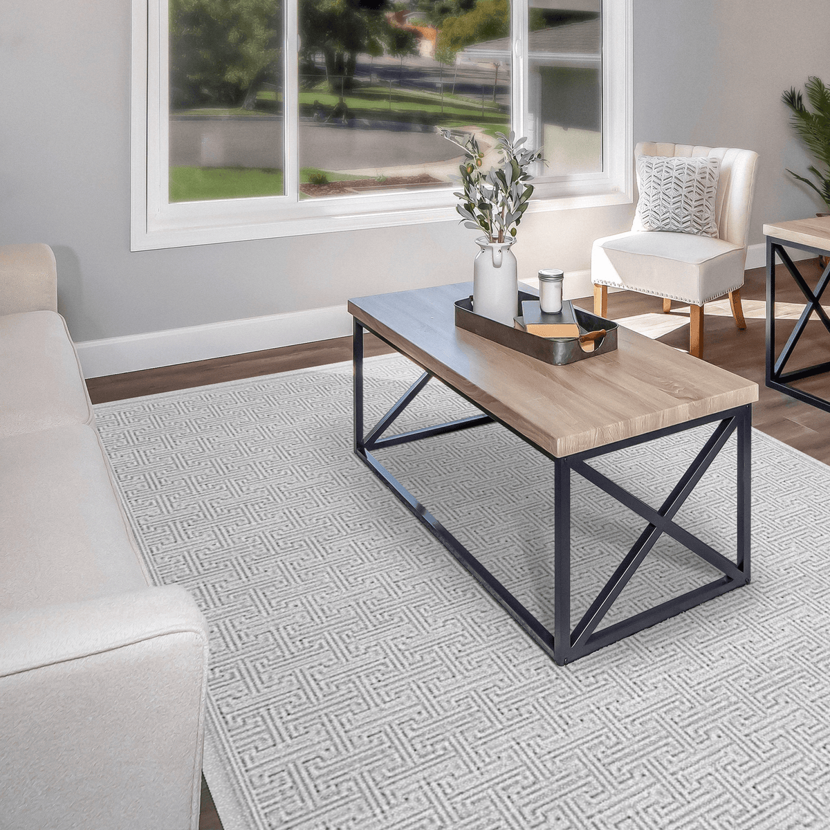 Timeless 6930-900 Gray Area Rug