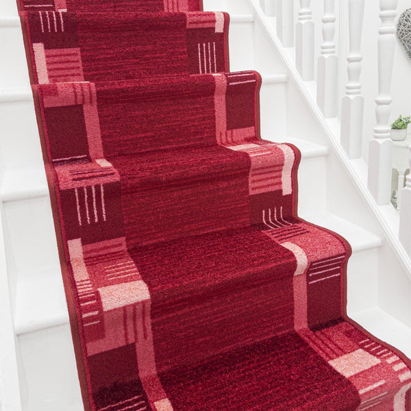 Montana Rouge Tapis d’escalier