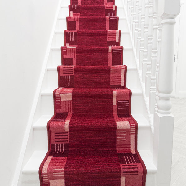 Montana Rouge Tapis d’escalier