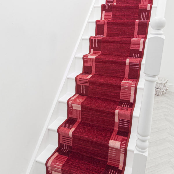Montana Rouge Tapis d’escalier