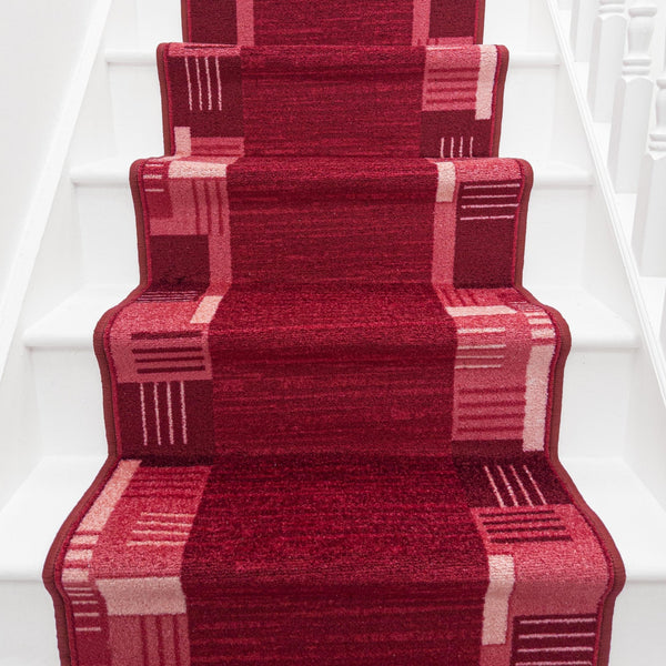 Montana Rouge Tapis d’escalier