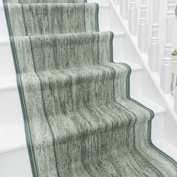 Rama Green Stair Runner