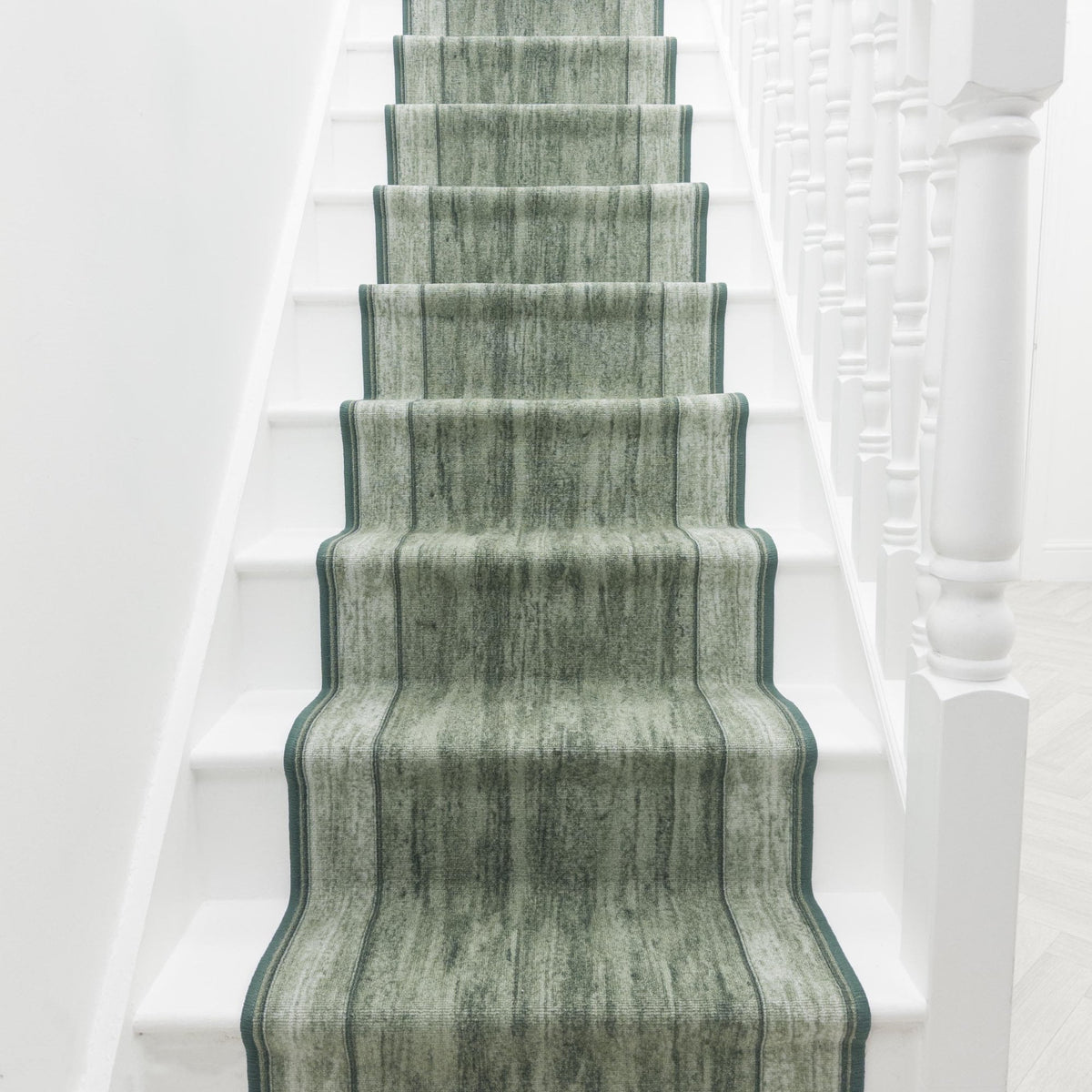 Rama Green Stair Runner
