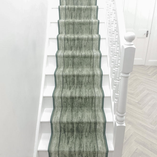 Rama Green Stair Runner