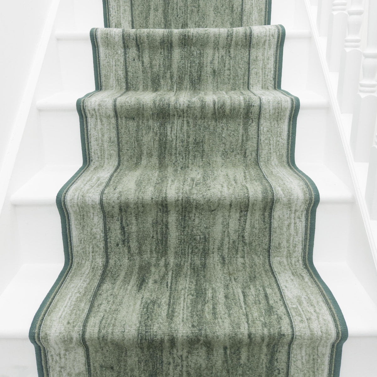 Rama Green Stair Runner