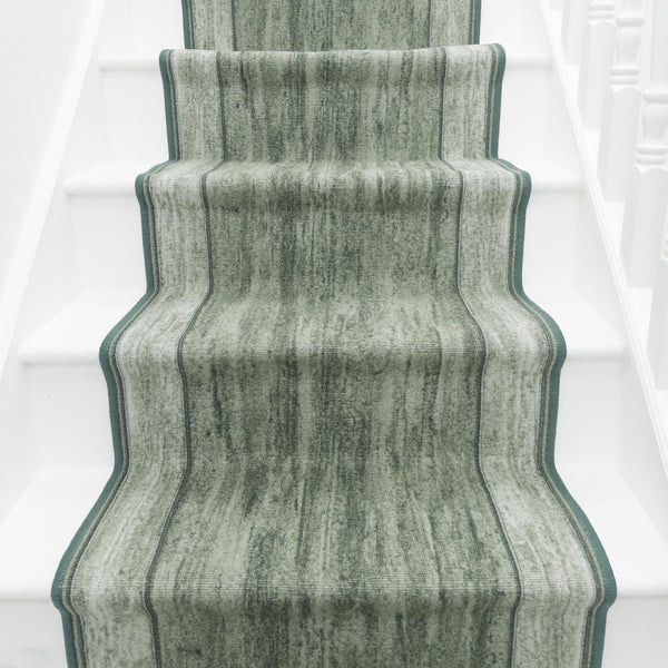 Rama Green Stair Runner