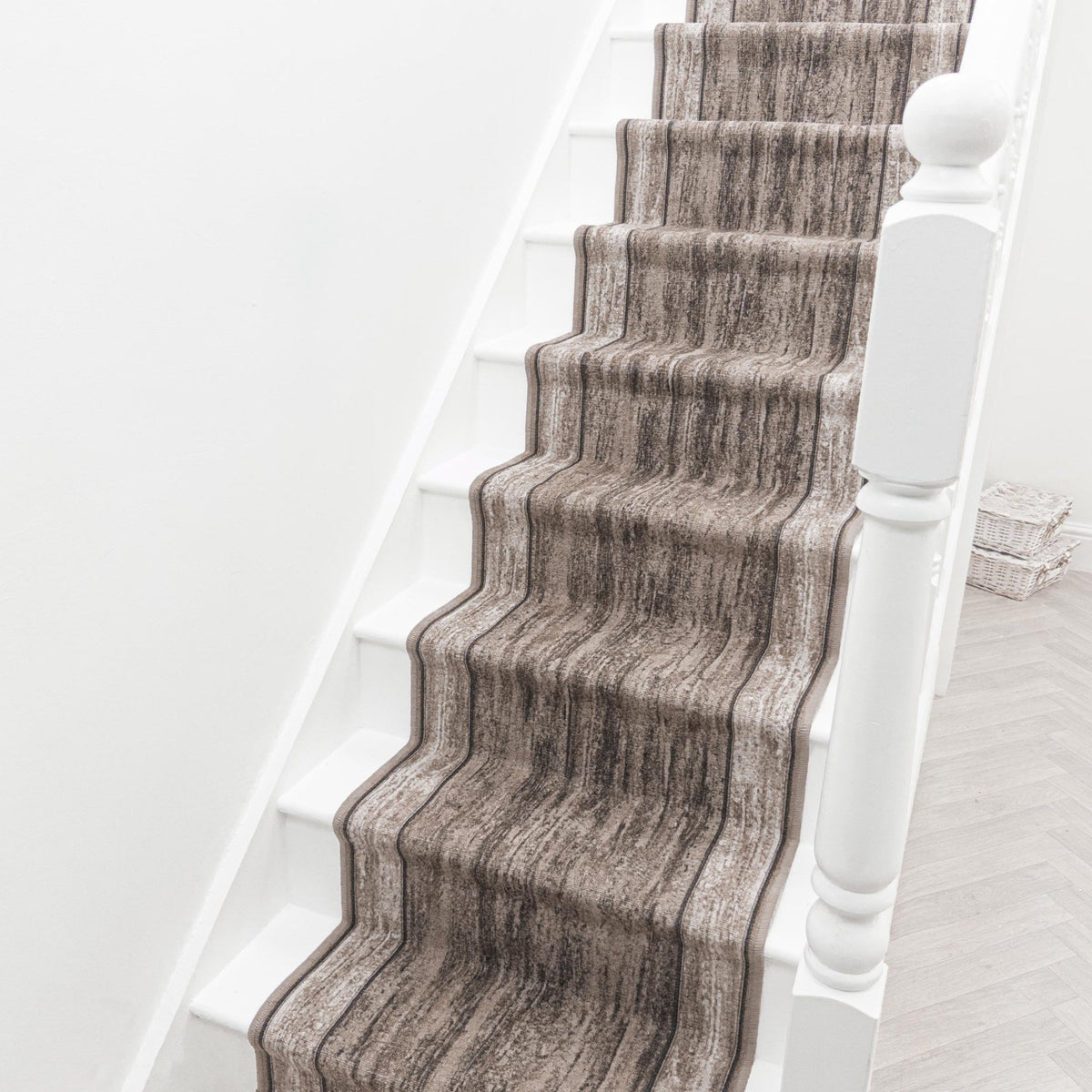 Rama Light Brown Stair Runner