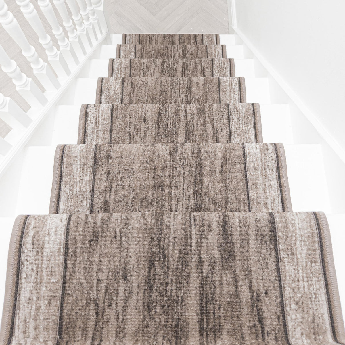Rama Light Brown Stair Runner