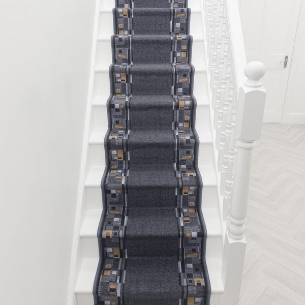 Bombay Graphite Stair Runner