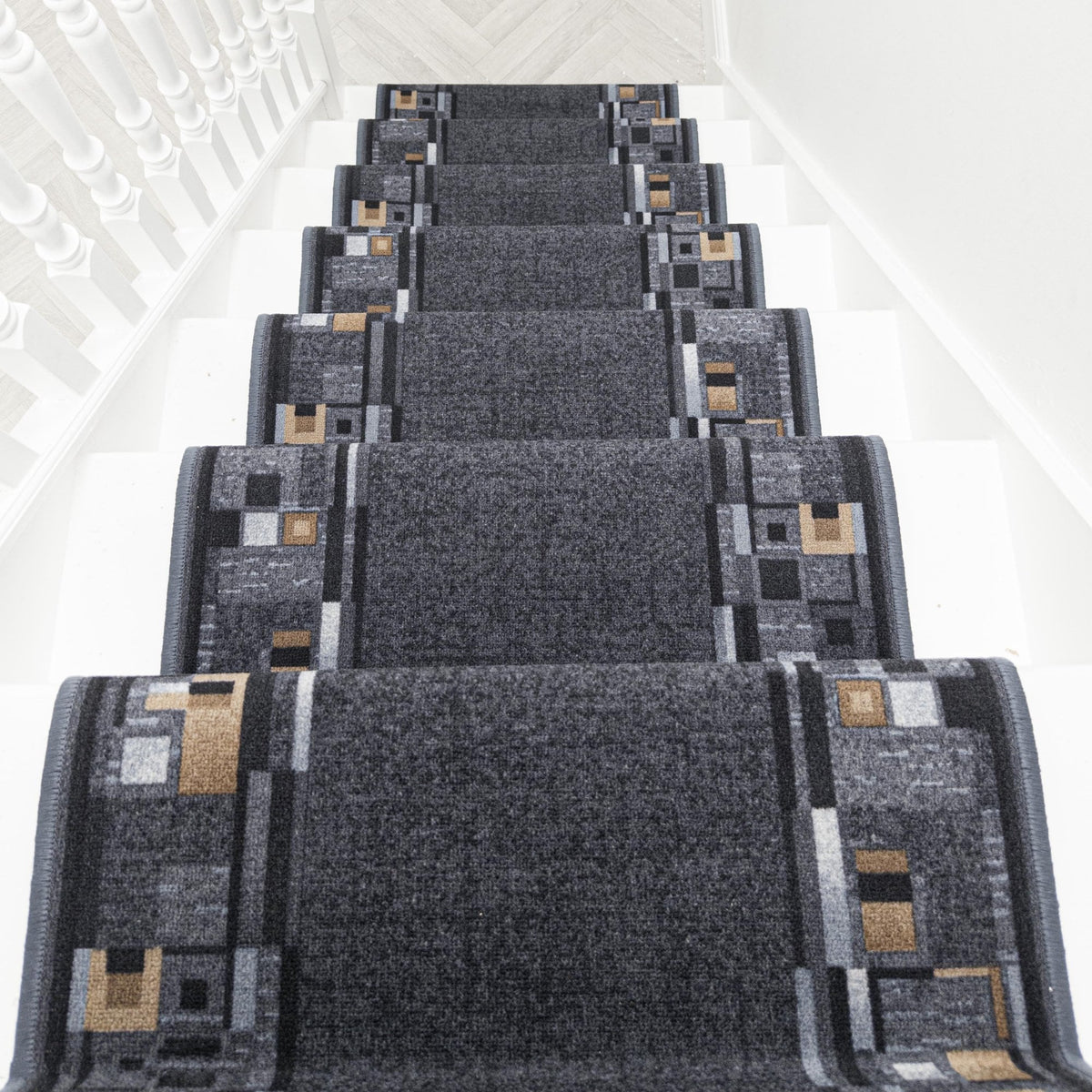 Bombay Graphite Stair Runner