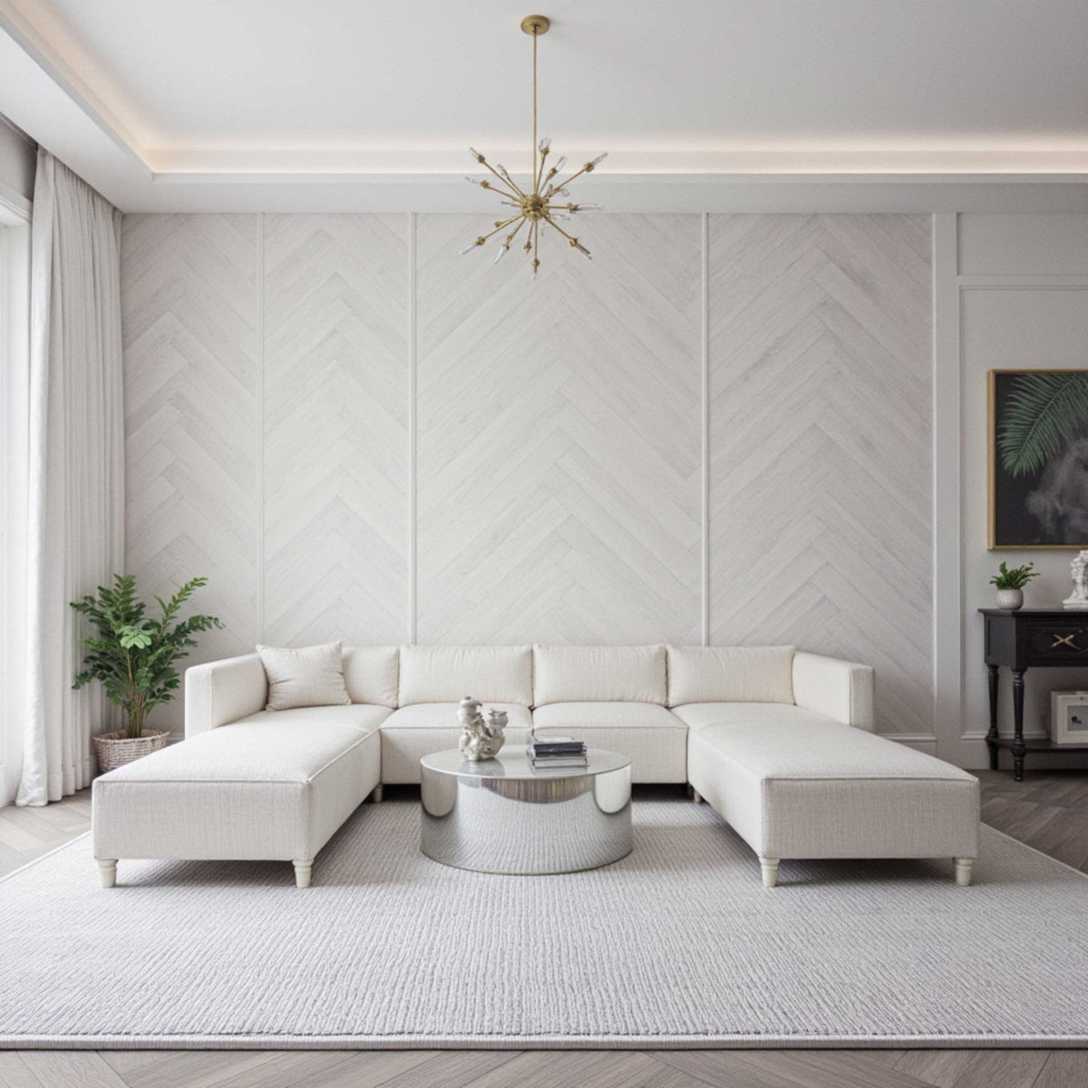 San Pietro Platinum Custom Rug