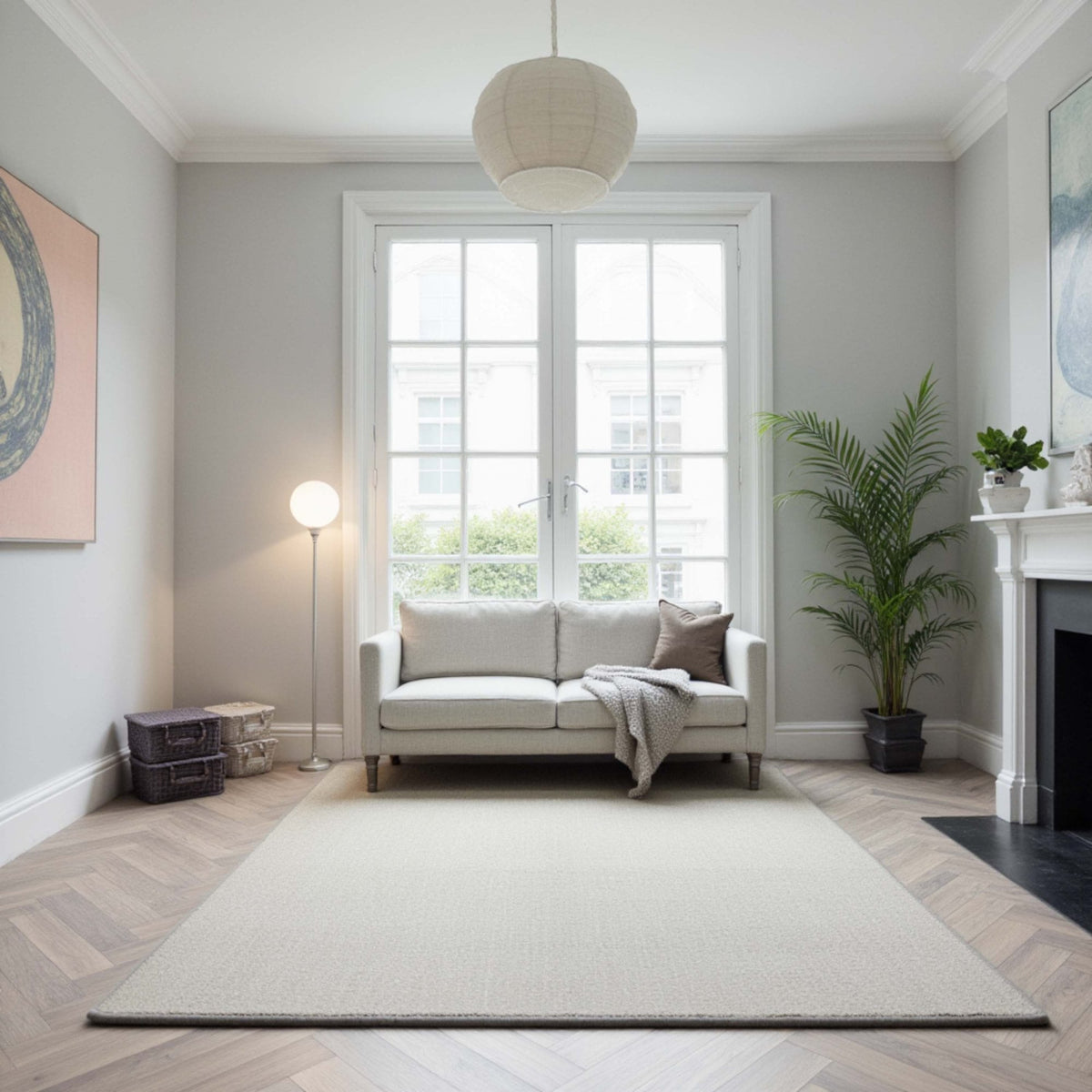 Padma Cloud Custom Rug