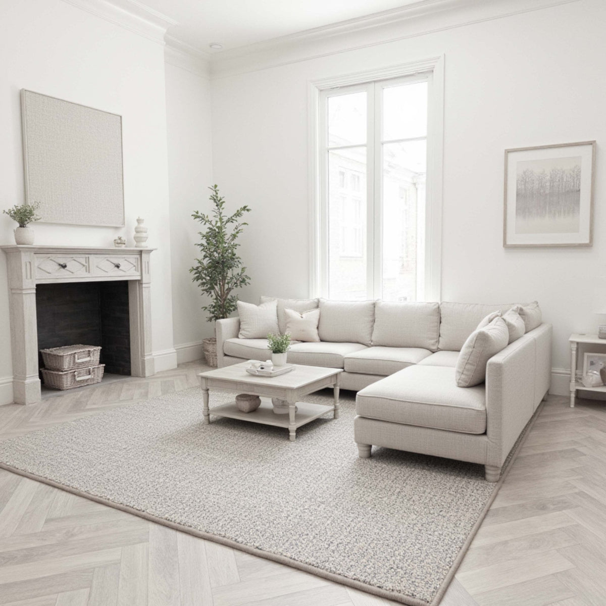 Padma Rain Custom Rug