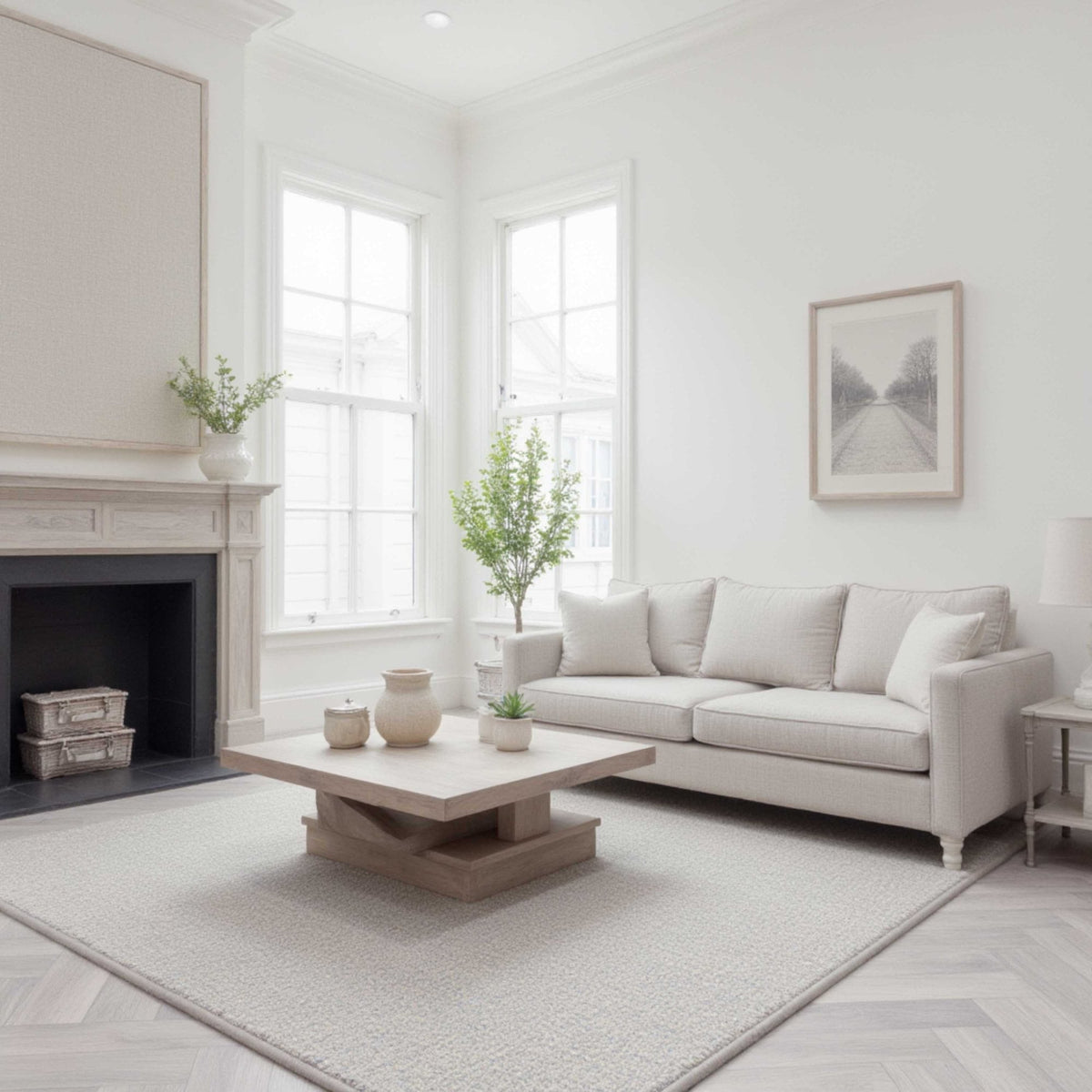 Padma Sky Custom Rug